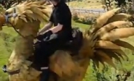 "Final Fantasy 15" latest trailer Lu Xingbird riding and combat screen