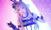 Spiral Cat member cos South Bird Meitu appreciates the face value super high energy cute you face