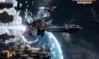 "Gothic Fleet: Amida" "Space Marine" promotional video display