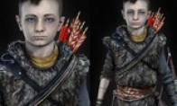 "God of War 4" setting map reward: Portrait of the beautiful character of Lao Kui and the younger son