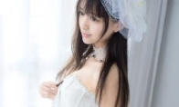 South Korea's first beauty Yurisa Xiaoya COS beauty picture white silk beautiful legs are sexy
