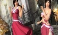 "Dead or Maternity 5: Last War" "Demon Tail" clothing package promotional video display