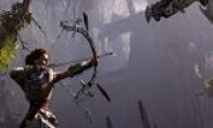 "Horizontal Line: Zero Dawn" Equipment enhances the details of the monster falling and bundled details