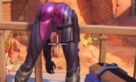"Overwatch" alternative death only allows the sister's butt to face me