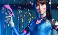 Pure cute sister cos "Overwatch" D.VA Meitu, this long leg, I give full score