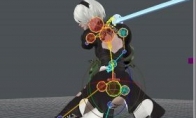 "Neil: Mechanical Age" new details and screenshots black silk girl fighting elegant