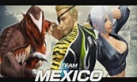 "The King of Fighters 14" Mexico team introduced the baked Angel's big move strength show