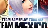 "The King of Fighters 14" team promotional image, the ninth bombs, the Mexican team appeared