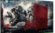 Stunning Red "War Machine 4" XBOX One S limited binding version display