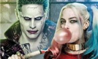 The clown girl grabs the mirror again, "Suicide Squad", the latest poster of the poster ten consecutive