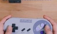 Do you dare to play SFC with the PS4 handle?Retro peripheral company push wireless adapter
