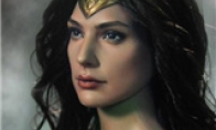 It is exactly the same as a live actor!Artist homemade Wonder Woman doll