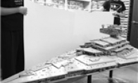 Kneel!Use 40,000 Lego to assemble "Star Wars" to Wan Star Ship