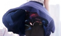 Japanese push hunting girl skirt: wind blows through the stars that make people unlimitedly imaginative