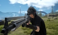 Playing guns and killing Matt "Final Fantasy 15" latest gun battle screen is public