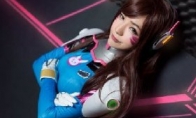 Taiwanese beauty anchor COS "Overwatch" D.VA is very eye -catching