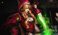 Crazy like!Breaking Milk Beauty COS "Hearthstone Legends" Ji Annawarira
