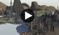 Giant city modeling! The technical god discovered "Star Citizen" shocked data