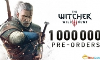 "Witcher 3: Crazy Hunt" has not yet been released to achieve 1 million pre -sale sales