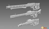 "Radiation 4" MOD has been exposed in the development of the development of the turbine rifle MOD development