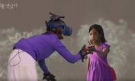 韩国一位母亲通过VR 与因病去世的女儿再次相见