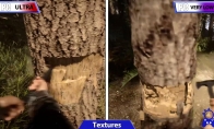 《森林之子》画质对比视频 最低画质惨不忍睹