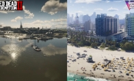 R星有史以来最美的游戏？《GTA6》和《荒野大镖客2》画面对比