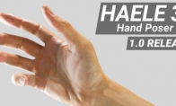 《HAELE 3D》登陆Steam 专业手部造型设计模拟器