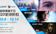 榮耀破千萬，Quantic Dream巨獻：《底特律：化身為人》《超凡雙生》《暴雨》攜手最低2.5折