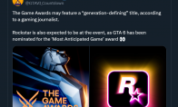 "GTA6"?The online biography TGA will have a "defined generation" game debut