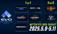 EVO Japan 2025 game lineup announced on May 9, 2025