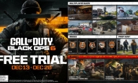 Activision announced that it will provide "Call of Duty: Black Action 6" for 7 days for free trials next week