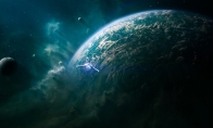 Science fiction RPG "EXODUS" real machine video display battle/character/mechanism