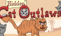 休闲解谜《Hidden Cat Outlaws》Steam页面 支持中文