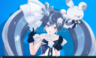 "Desktop Companion" new DLC Snow Future is released, ice and snow outfit Hatsune is available
