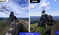 Comparison between the game and real scenes of "Change: Save 2" can't tell the difference between virtual