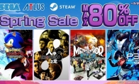 Steam's "SEGA Spring Sale" Event "Dragon 8" and "P3R" Half Price