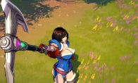 Screenshot of "Swords & Slippers" Photo Mode Snow White is too upset