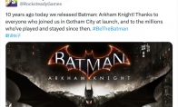 Comic-adjusted ceiling!"Batman: Arkham Knight" has been on sale for ten years