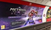 Nintendo replaces London subway ad "Metropolis Prime 4" release date corrected to "2025"