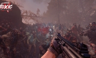 New screenshot of the cooperative zombie battle game "Gas Commando" Like a road to survival