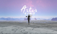 "The Story of Ai": Arriving at the boundary between human nature and AI in the soft light of hand-painted pixe