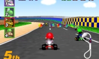 Players found that Mario Kart 64 has rated 13 years old and there is a violent scene of drinking?