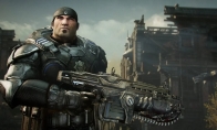The picture is upgraded slightly conservatively. The three-print comparison of "Gears of War"