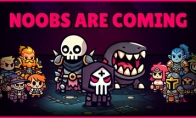 The Steam page of the Arena Roguelike game "Noobs Are Coming" will be available next year
