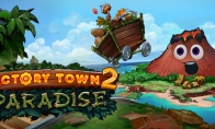 The Steam page of the town construction and factory simulation game "Industrial Town 2: Paradise Island" will