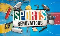 The leisure sports venue renewal simulator "Sports: Renovations" is now available on Steam!