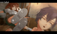 "The Trajectory of the 1st" opening plot video The male and female protagonists meet for the first time