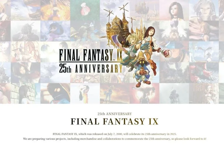 "Final Fantasy 9" 25th Anniversary Official Website Updated to Reveal a New Character Settings Archive