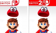 Switch2 version of "Super Mario: Odyssey" and the original video has been fully upgraded
